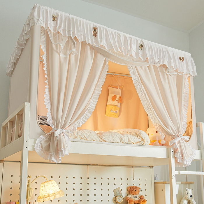 91家纺网 家纺一手货源 找家纺 梦之宝 2025年新款小碎花学生蚊帐 小碎花-米