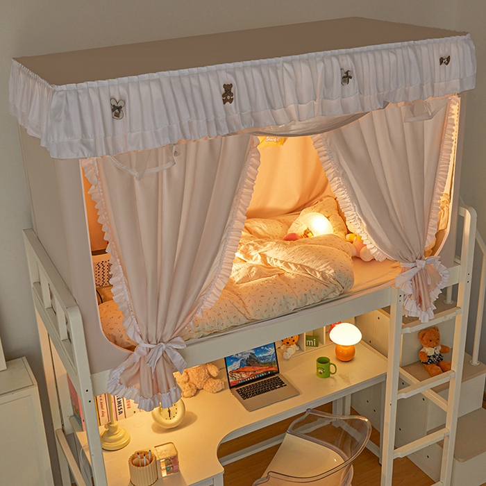 91家纺网 家纺一手货源 找家纺 梦之宝 2025年新款小碎花学生蚊帐 小碎花-米