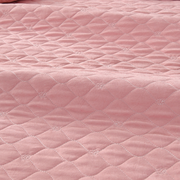 91家纺网 家纺一手货源 找家纺 （总）代芙家纺 2025新款锦棉床盖四件套-压线款