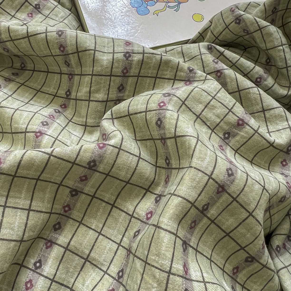 91家纺网 家纺一手货源 找家纺 奥汀洛家纺 2025新款斜纹云感棉毛巾绣四件套 樱桃拉布