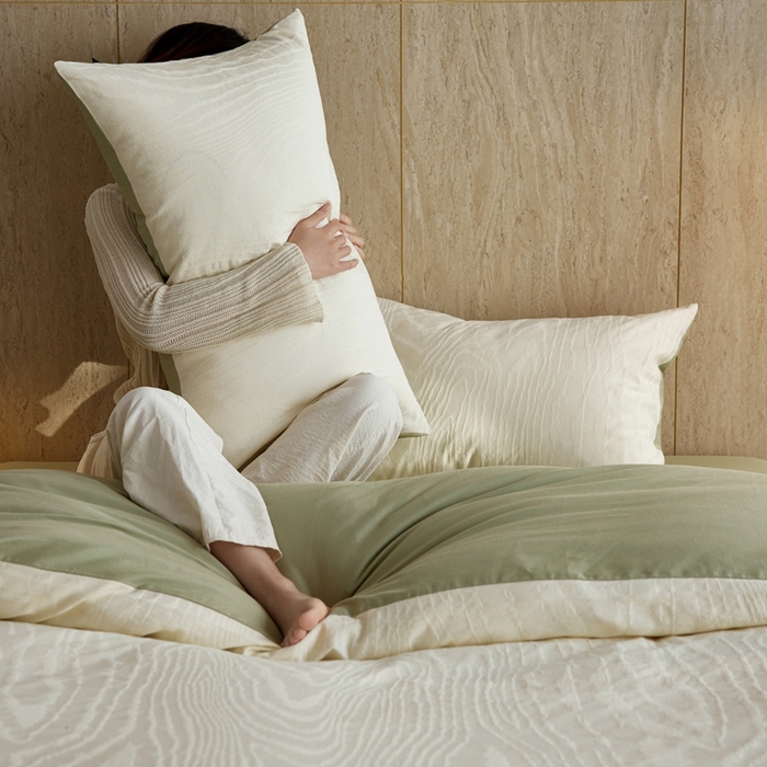 91家纺网 家纺一手货源 找家纺 （总）禾时 2025新款60s轻奢提花磨毛四件套-浮光跃川