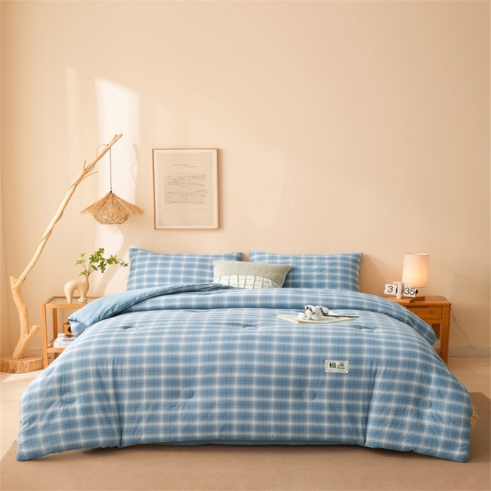 91家纺网 家纺一手货源 找家纺 （总）晓时候 2025新款A类水洗棉冬被新疆棉花被夏被春秋被四季被子被芯