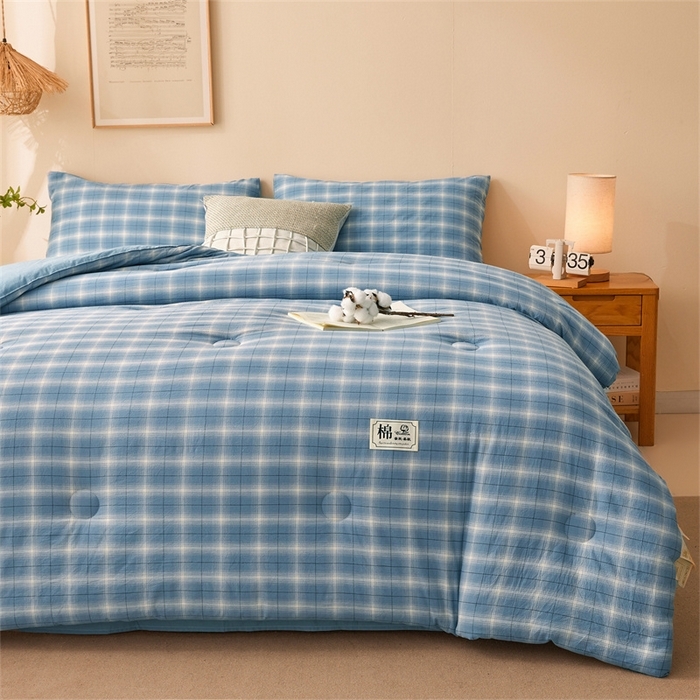 91家纺网 家纺一手货源 找家纺 （总）晓时候 2025新款A类水洗棉冬被新疆棉花被夏被春秋被四季被子被芯