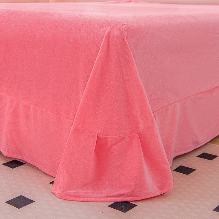 91家纺网 家纺一手货源 找家纺 （总）提花大世界 2025新款宝宝绒绣花款牛奶绒婴儿绒保暖四件套