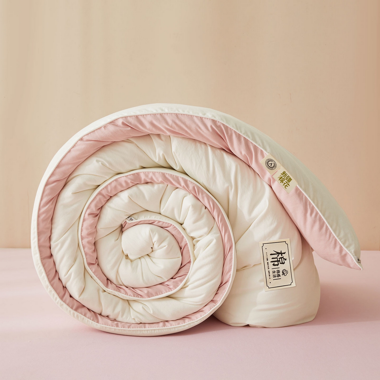 91家纺网 家纺一手货源 找家纺 （总）美梦里 2025新款A类拼色新疆棉花被被子被芯