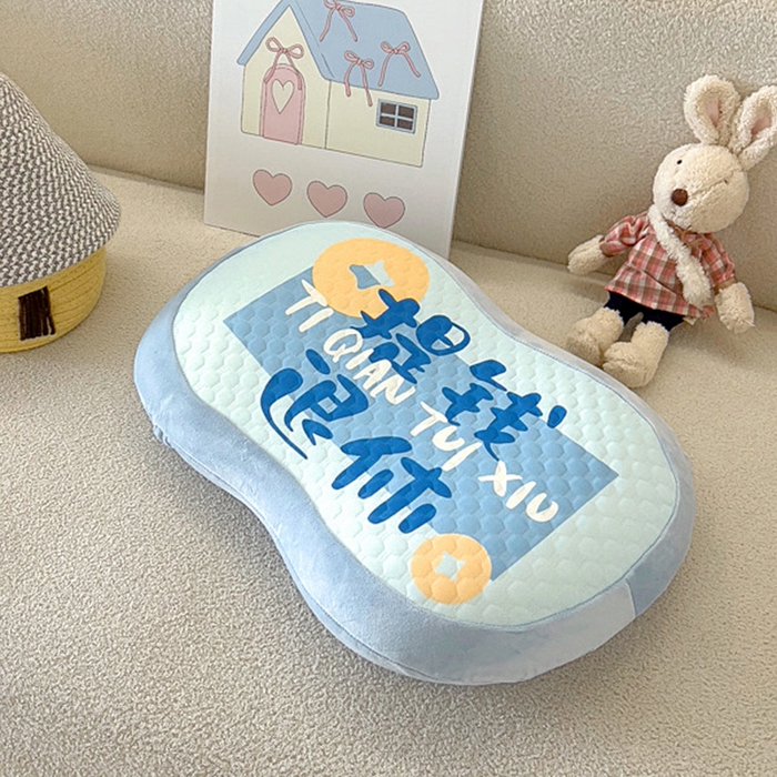 91家纺网 家纺一手货源 找家纺 （总）希诺 2025新款可拆洗冰豆豆肚皮枕慢回弹记忆枕学生枕宿舍枕头不变形