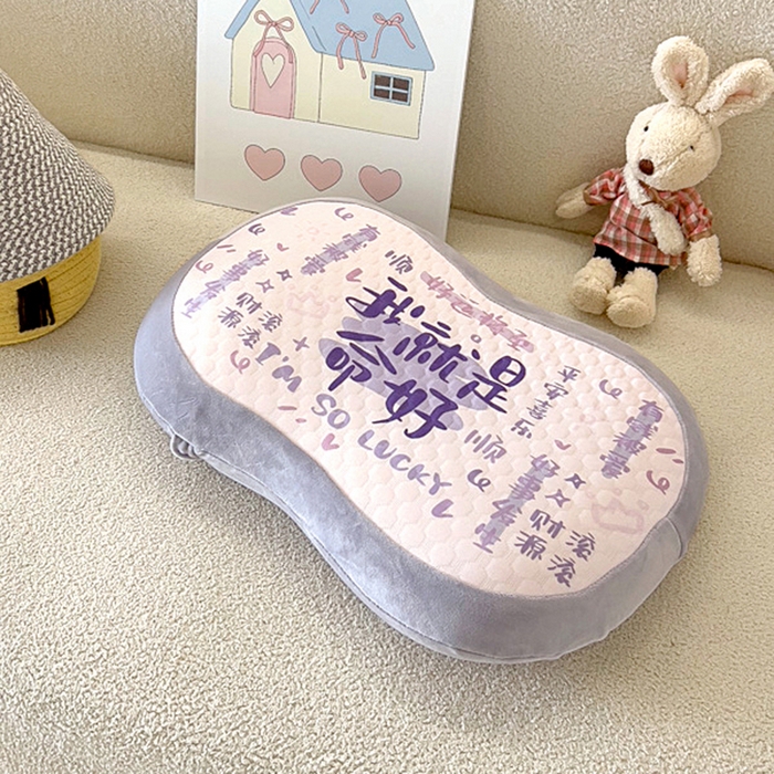 91家纺网 家纺一手货源 找家纺 （总）希诺 2025新款可拆洗冰豆豆肚皮枕慢回弹记忆枕学生枕宿舍枕头不变形