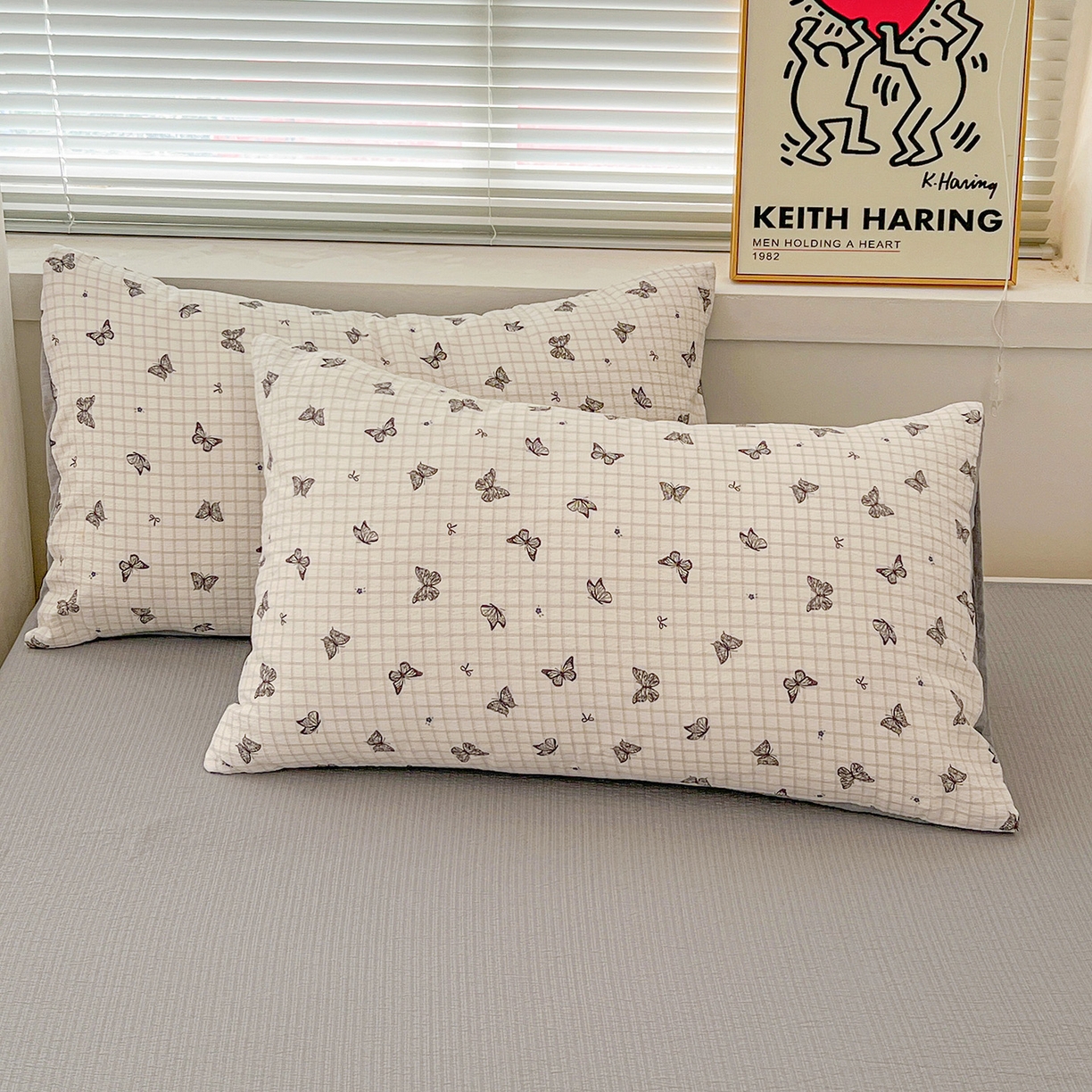 91家纺网 家纺一手货源 找家纺 典曼家纺 2025新款高克重云柔古法小布袋四件套 浮生若梦