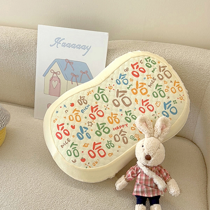 91家纺网 家纺一手货源 找家纺 希诺 2025新款可拆洗冰豆豆肚皮枕慢回弹记忆枕学生枕宿舍枕头不变形 黄色-哈哈哈哈哈