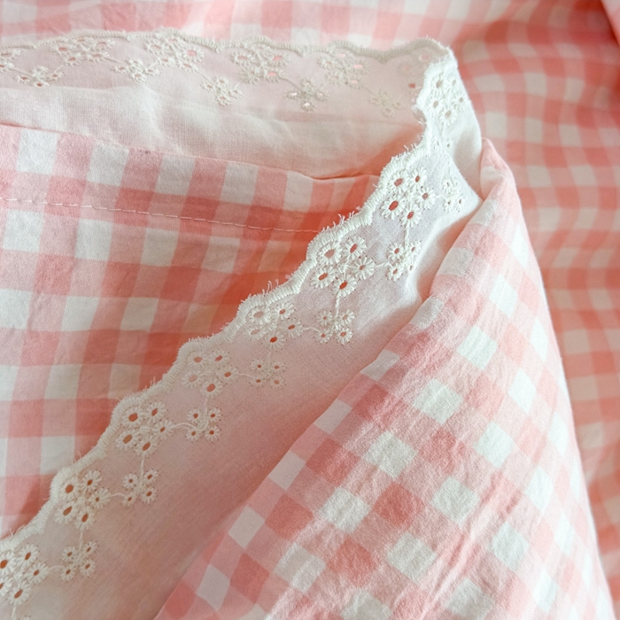 91家纺网 家纺一手货源 找家纺 （总）老K（原美阁）2025新款云感超柔水洗棉四件套全棉纯棉镂空花边四件套