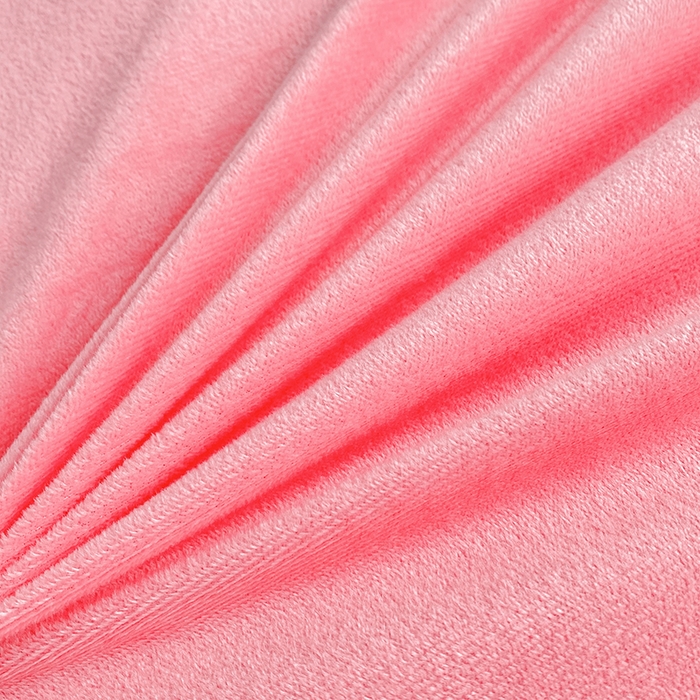 91家纺网 家纺一手货源 找家纺 提花大世界 2025新款宝宝绒绣花款牛奶绒婴儿绒保暖四件套 花之隐逸-粉玉