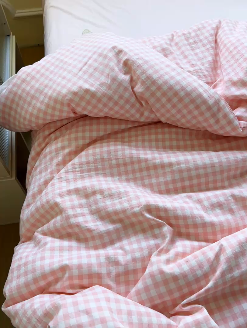 91家纺网 家纺一手货源 找家纺 （总）老K（原美阁）2025新款云感超柔水洗棉四件套全棉纯棉镂空花边四件套