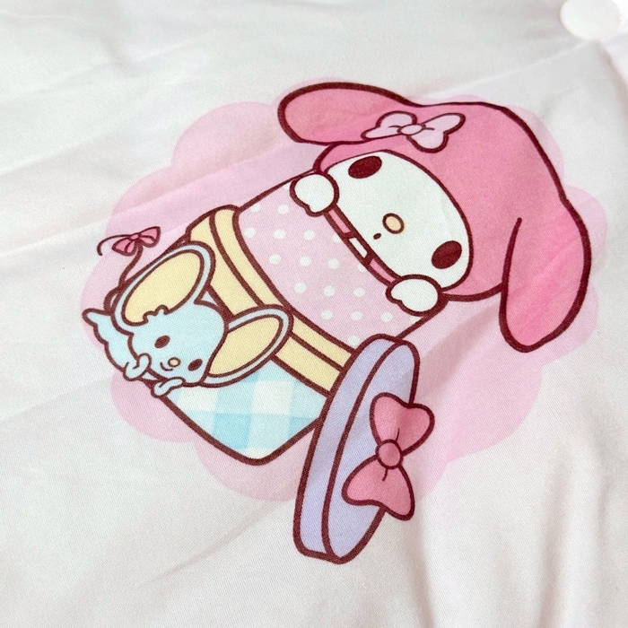 91家纺网 家纺一手货源 找家纺 心卓 2025年新款直播三丽鸥针织棉豆豆被冬被子被芯学生儿童成人款小熊美乐蒂