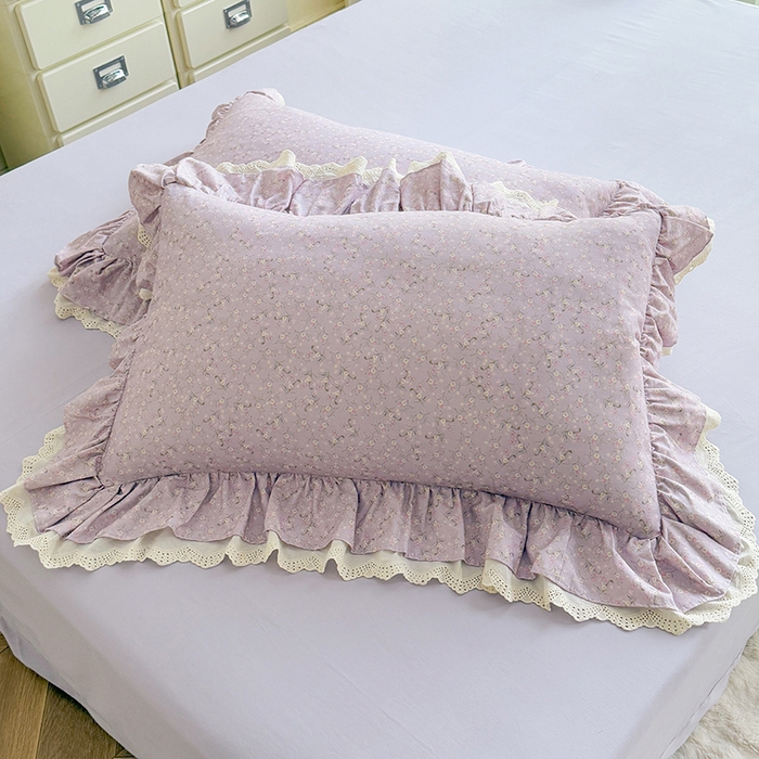 91家纺网 家纺一手货源 找家纺 （总）巧玲珑 2025新款80s法式大花边四件套