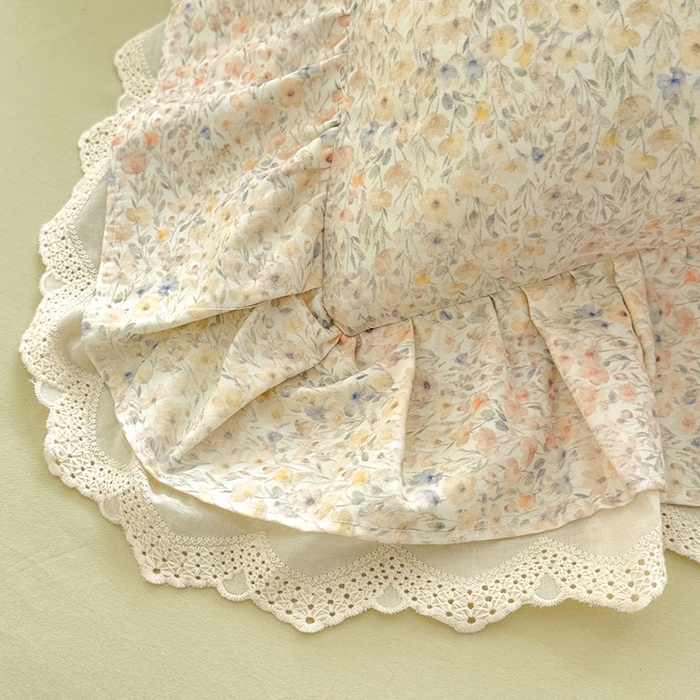 91家纺网 家纺一手货源 找家纺 巧玲珑 2025新款80s法式大花边四件套 恋曲