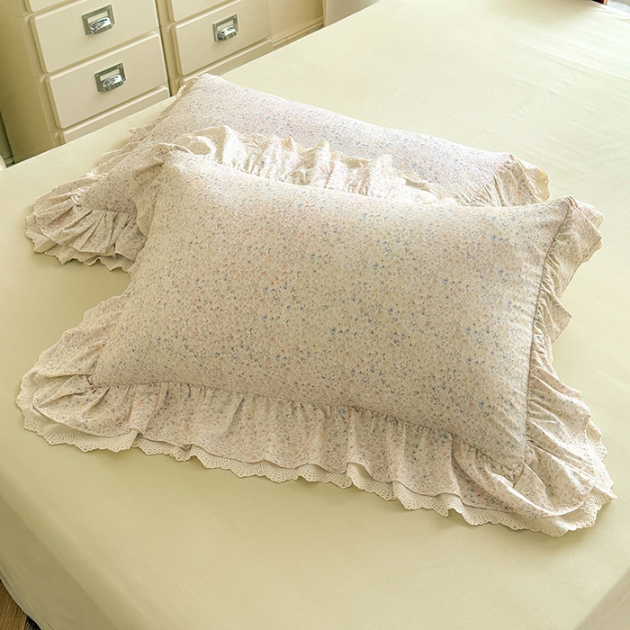 91家纺网 家纺一手货源 找家纺 巧玲珑 2025新款80s法式大花边四件套 恋曲