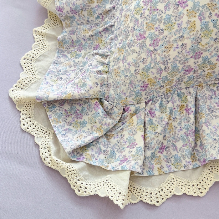 91家纺网 家纺一手货源 找家纺 巧玲珑 2025新款80s法式大花边四件套 梦归