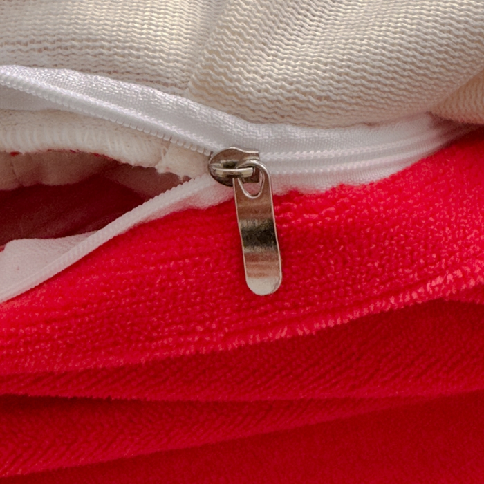 91家纺网 家纺一手货源 找家纺 睡美人 2025韩版蕾丝牛奶绒套件公主风床裙床单款四件套 花蝴蝶-中国红