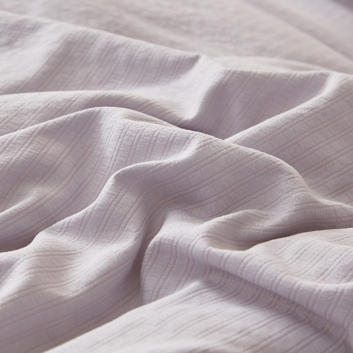 91家纺网 家纺一手货源 找家纺 帕芬鸟家纺 2025新款云柔棉提花大豆被被子被芯 立体-浅灰