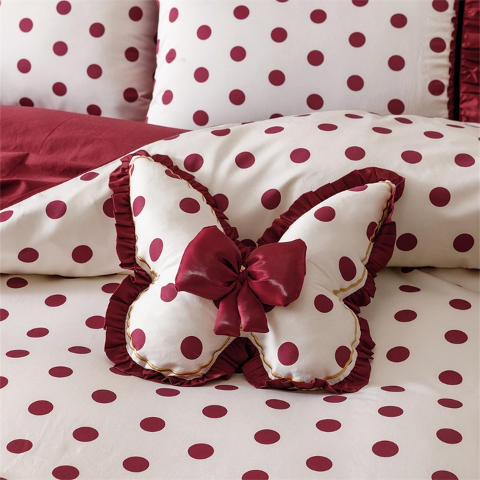 91家纺网 家纺一手货源 找家纺 宏羽纺家纺 2025新款100s全棉纯棉贡缎法式刺绣花边四件套 纯棉时尚-甜漾