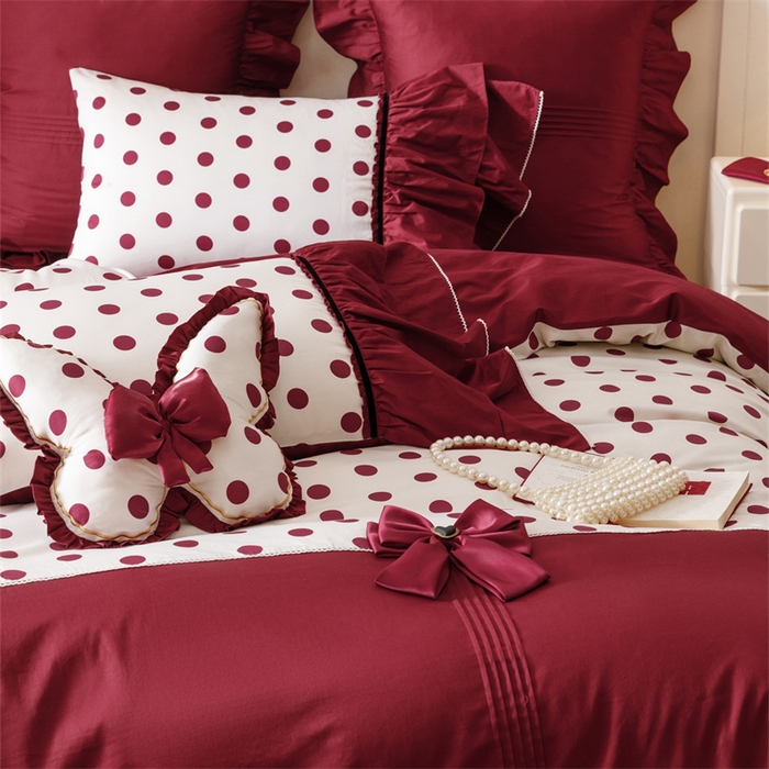 91家纺网 家纺一手货源 找家纺 宏羽纺家纺 2025新款100s全棉纯棉贡缎法式刺绣花边四件套 纯棉时尚-甜漾