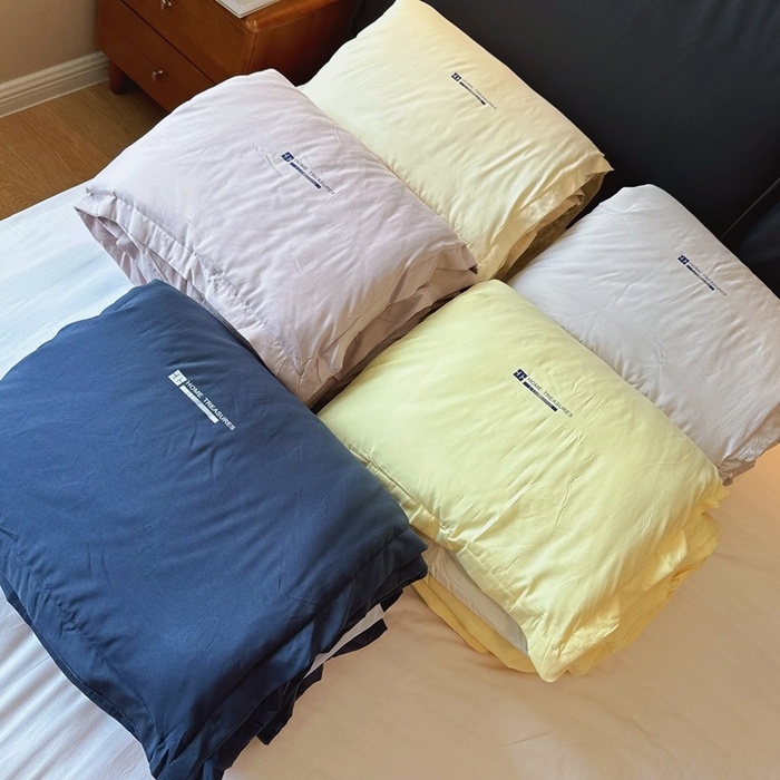 91家纺网 家纺一手货源 找家纺 兜米家居 2025新款深睡被Pro拉链款二合一控温四季被可机洗被子被芯 组合图仅供参考不可下单