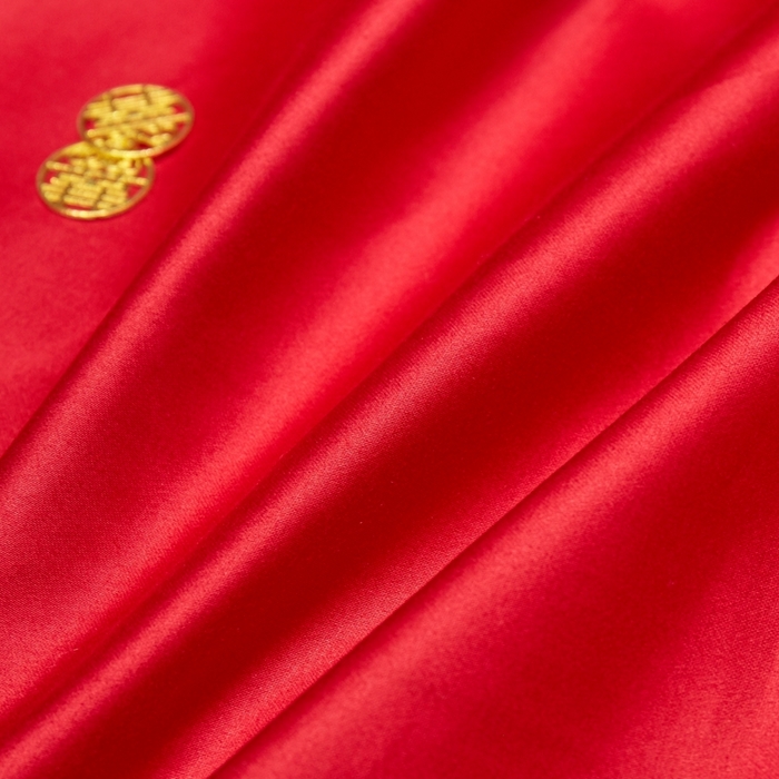 91家纺网 家纺一手货源 找家纺 布乐意 2025新款全棉长绒棉贡缎提花全工艺喷气重工新中式绣花大红婚庆四件套多件套直播至尊龙凤