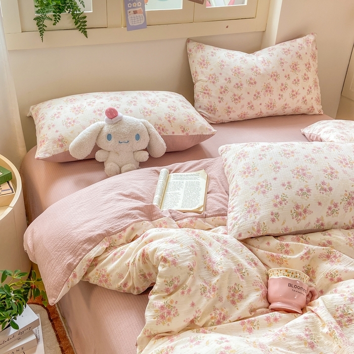 91家纺网 家纺一手货源 找家纺 （总）夜笙家纺 2025秋冬网红爆款110克水洗棉高克重皱皱纱（提供买家秀）