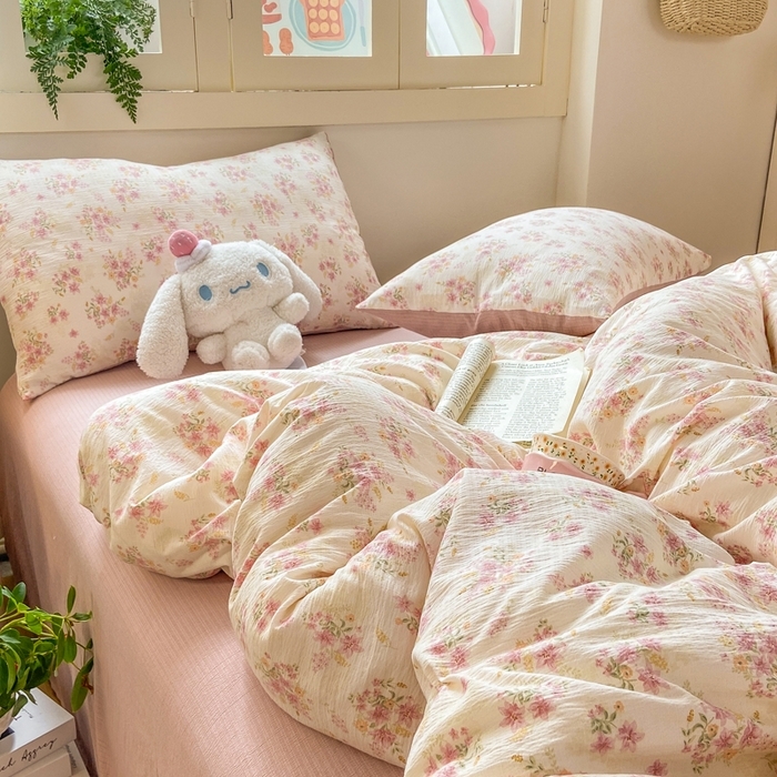 91家纺网 家纺一手货源 找家纺 （总）夜笙家纺 2025秋冬网红爆款110克水洗棉高克重皱皱纱（提供买家秀）