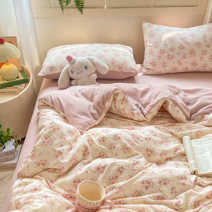 91家纺网 家纺一手货源 找家纺 （总）夜笙家纺 2025秋冬网红爆款110克水洗棉高克重皱皱纱（提供买家秀）