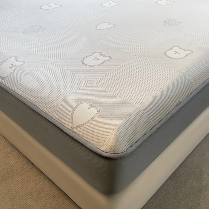 91家纺网 家纺一手货源 找家纺 （总）小叮当家纺仓储工厂店 2025新款凉感三明治冰丝席凉席-芳华系列-床笠款-版本二