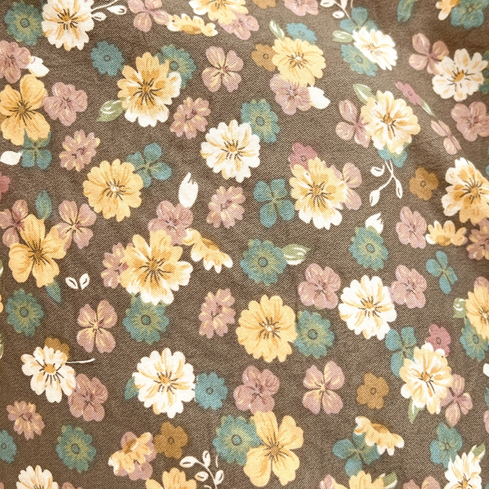 91家纺网 家纺一手货源 找家纺 梦莱斯 2025新款田园碎花纯棉花边四件套-床盖款 糜花似锦