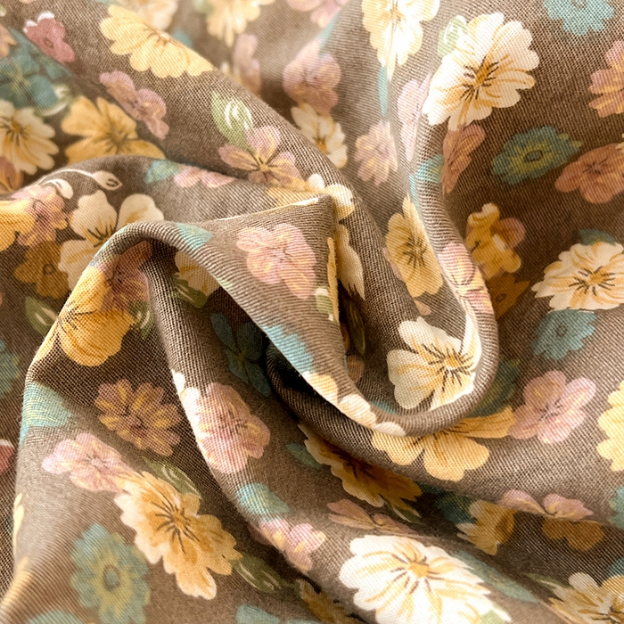 91家纺网 家纺一手货源 找家纺 梦莱斯 2025新款田园碎花纯棉花边四件套-床盖款 糜花似锦