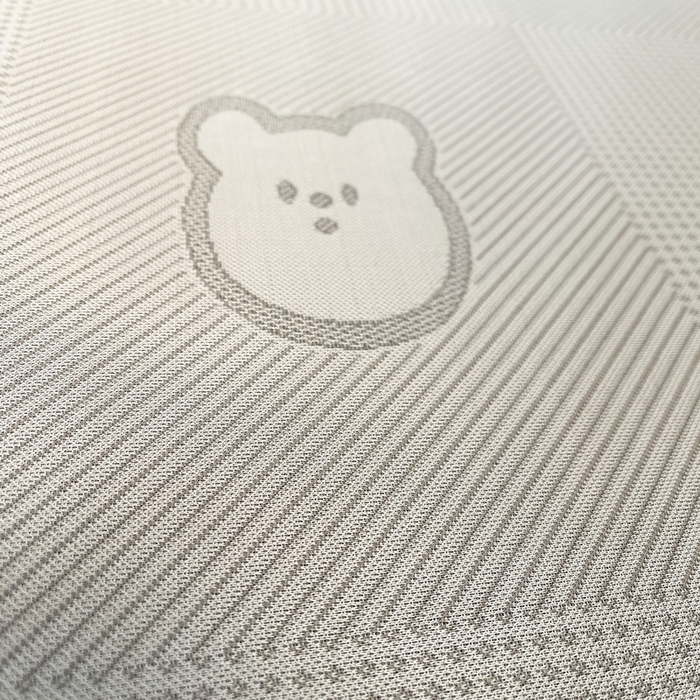 91家纺网 家纺一手货源 找家纺 小叮当家纺仓储工厂店 2025新款凉感三明治冰丝席凉席-芳华系列-床笠款-版本二 芳华床笠-小熊爱心