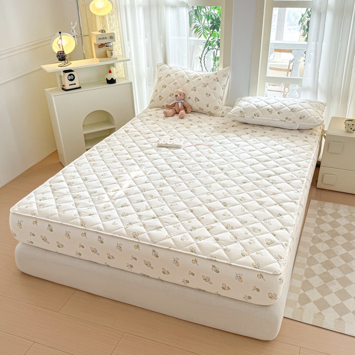 91家纺网 家纺一手货源 找家纺 曼陀罗 2025新款床笠床笠单品床笠单件单床笠 果实