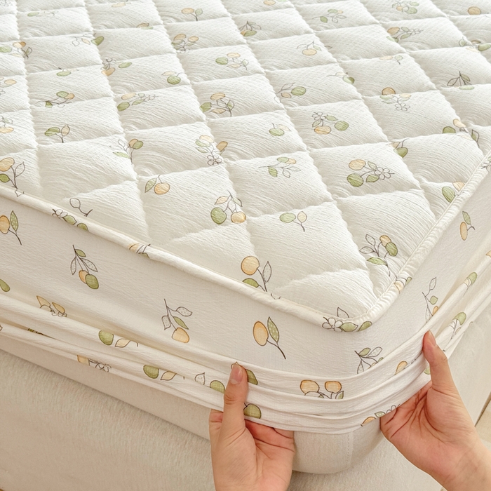 91家纺网 家纺一手货源 找家纺 曼陀罗 2025新款床笠床笠单品床笠单件单床笠 果实