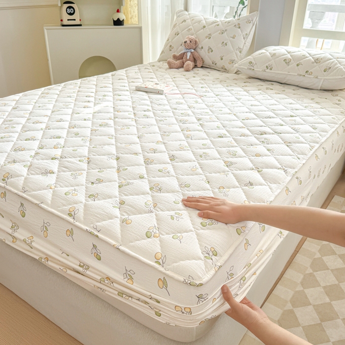 91家纺网 家纺一手货源 找家纺 曼陀罗 2025新款床笠床笠单品床笠单件单床笠 果实