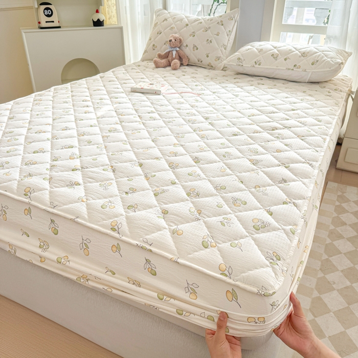 91家纺网 家纺一手货源 找家纺 曼陀罗 2025新款床笠床笠单品床笠单件单床笠 果实