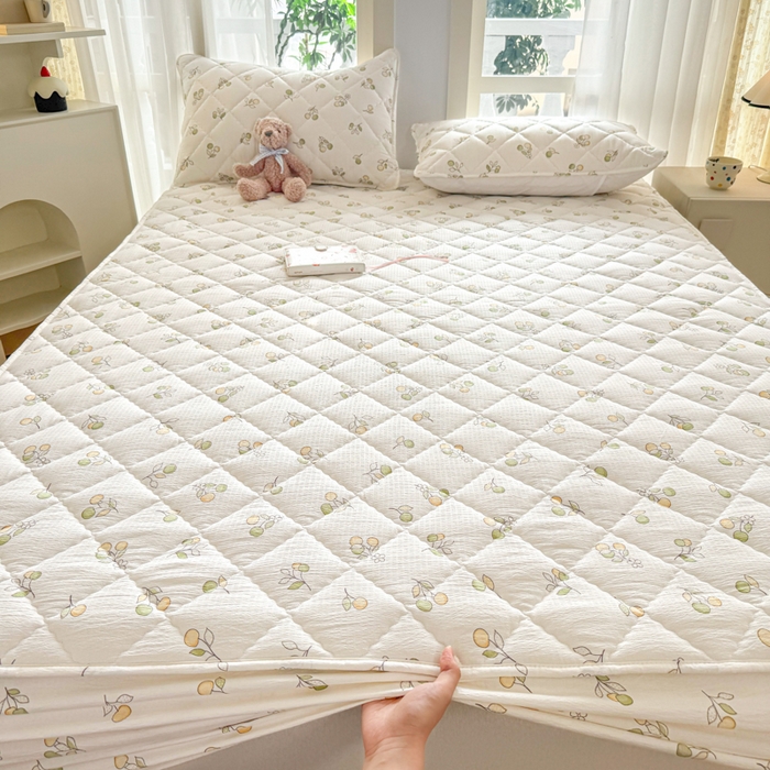 91家纺网 家纺一手货源 找家纺 曼陀罗 2025新款床笠床笠单品床笠单件单床笠 果实