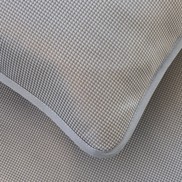 91家纺网 家纺一手货源 找家纺 小叮当家纺仓储工厂店 2025新款凉感三明治冰丝席凉席-芳华系列-床笠款-版本二 芳华床笠-点子灰