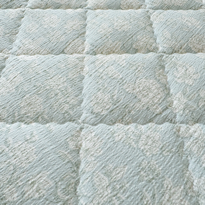 91家纺网 家纺一手货源 找家纺 曼陀罗 2025新款床笠床笠单品床笠单件单床笠 茶花