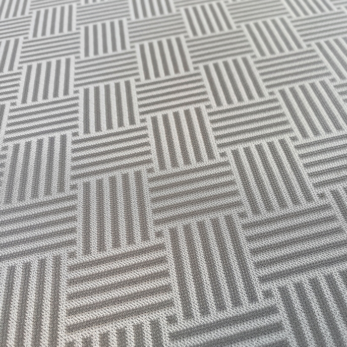 91家纺网 家纺一手货源 找家纺 小叮当家纺仓储工厂店 2025新款凉感三明治冰丝席凉席-芳华系列-床笠款-版本二 芳华床笠-方格纹（灰）