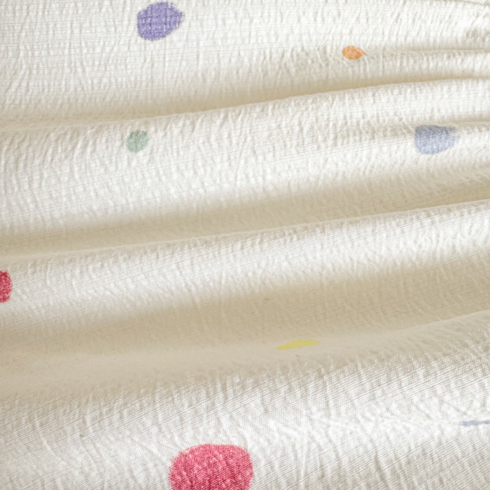 91家纺网 家纺一手货源 找家纺 曼陀罗 2025新款床笠床笠单品床笠单件单床笠 幻彩波点