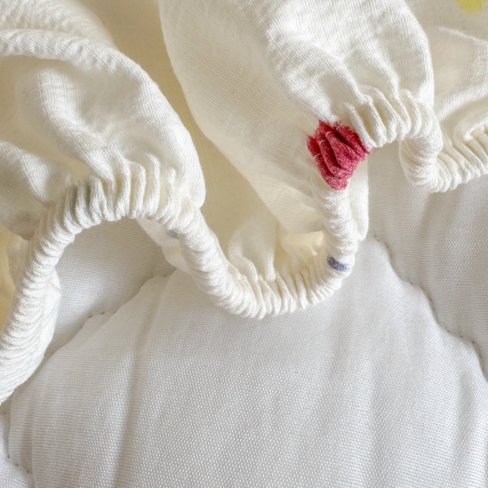 91家纺网 家纺一手货源 找家纺 曼陀罗 2025新款床笠床笠单品床笠单件单床笠 幻彩波点