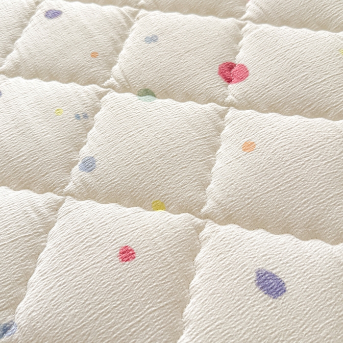 91家纺网 家纺一手货源 找家纺 曼陀罗 2025新款床笠床笠单品床笠单件单床笠 幻彩波点