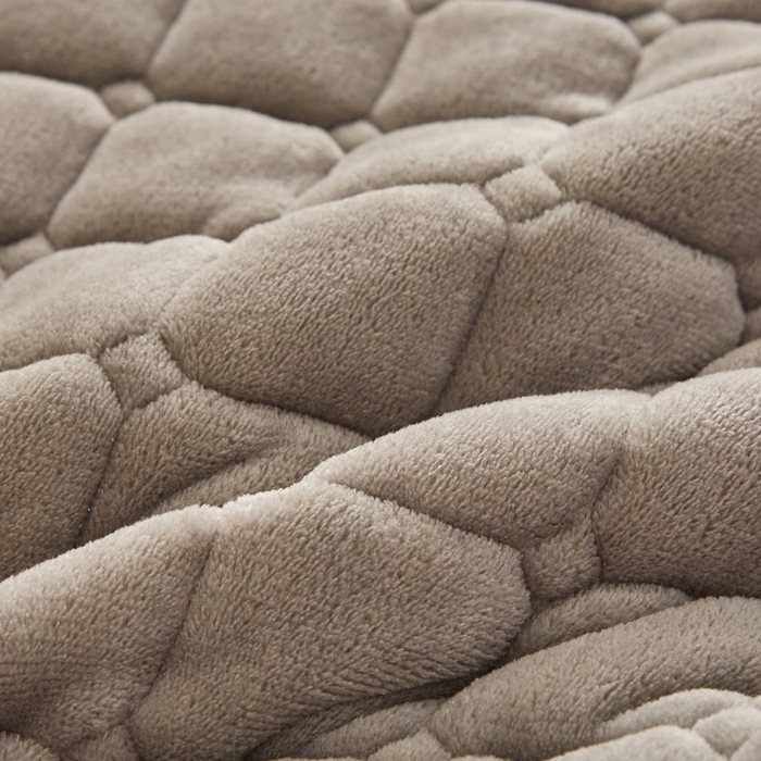 91家纺网 家纺一手货源 找家纺 奇丝雅 2025新款A类牛奶绒床褥床垫软垫家用学生宿舍上下铺寝室床护垫夹棉褥子-大床款单件 高级灰