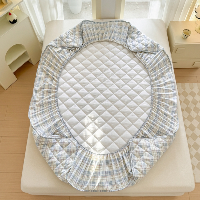 91家纺网 家纺一手货源 找家纺 曼陀罗 2025新款床笠床笠单品床笠单件单床笠 简至