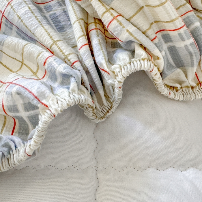 91家纺网 家纺一手货源 找家纺 曼陀罗 2025新款床笠床笠单品床笠单件单床笠 简至