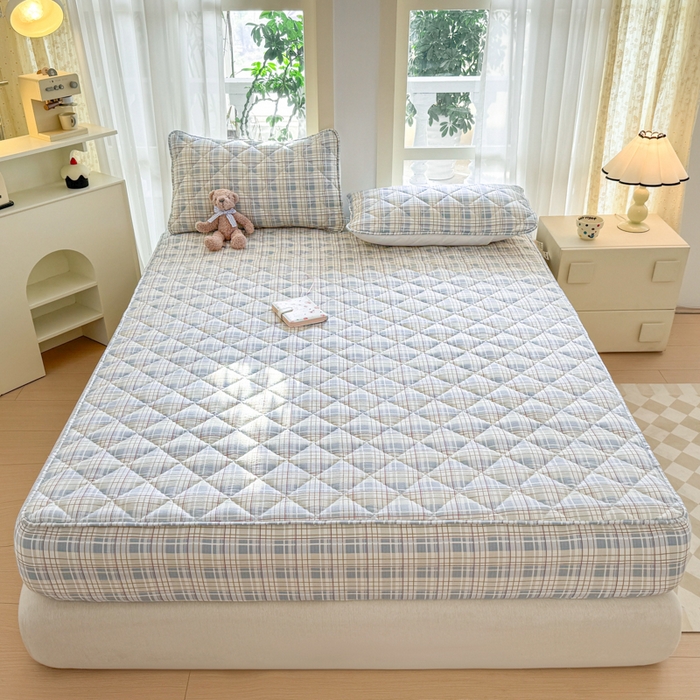 91家纺网 家纺一手货源 找家纺 曼陀罗 2025新款床笠床笠单品床笠单件单床笠 简至