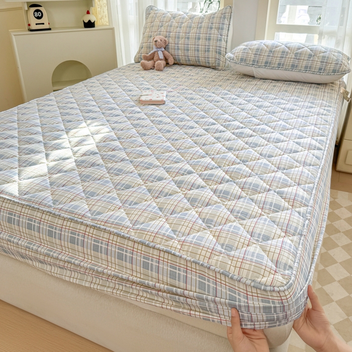 91家纺网 家纺一手货源 找家纺 曼陀罗 2025新款床笠床笠单品床笠单件单床笠 简至